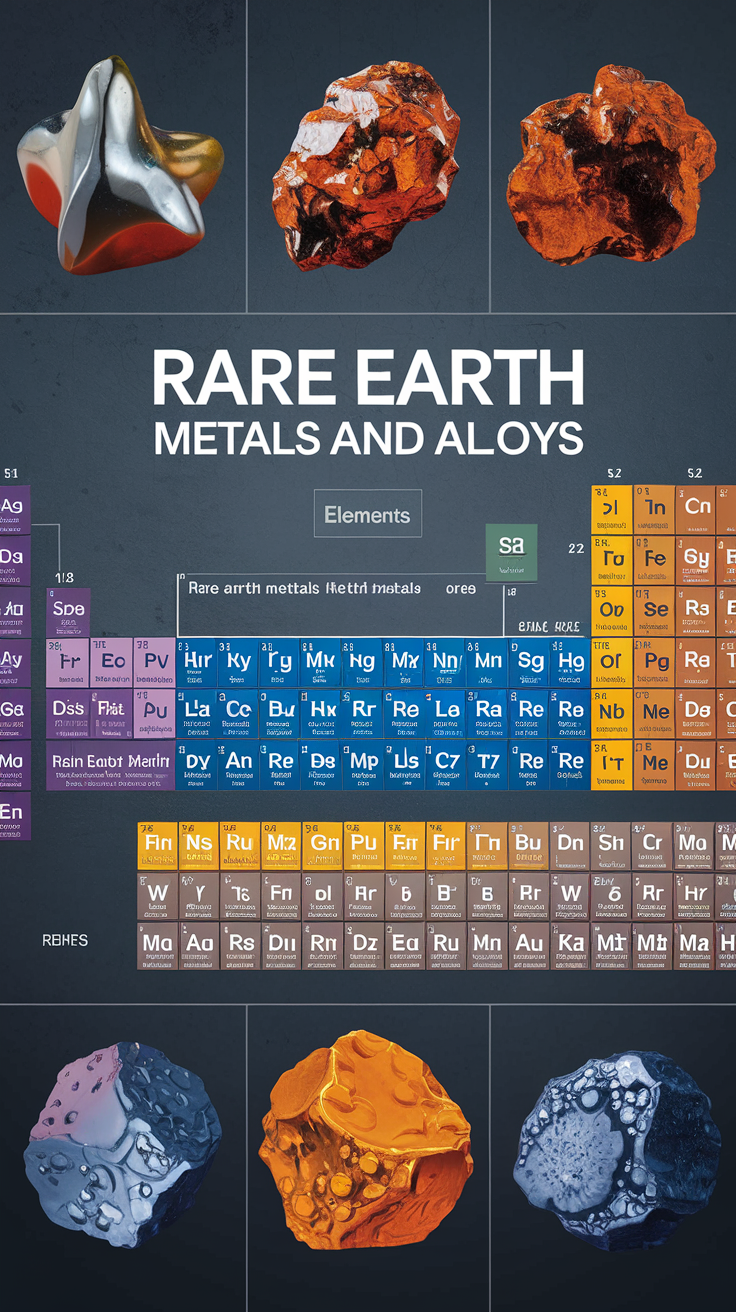 'Rare Earth Metals Production and Alloys with Properties, Extraction, Preparation and Applications