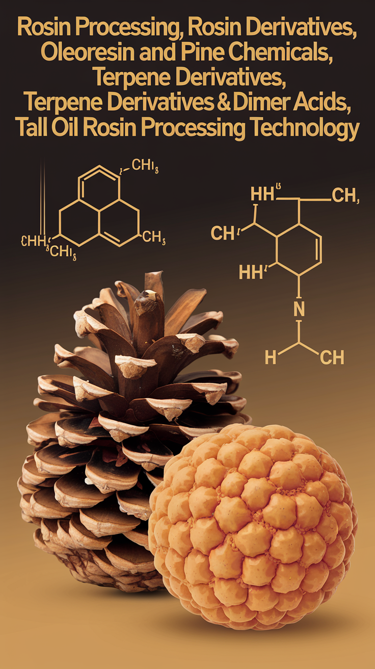 'Rosin Processing, Rosin Derivatives, Oleoresin and Pine Chemicals, Terpene Derivatives, Resin & Dimer Acids, Tall Oil Rosin Processing Technology