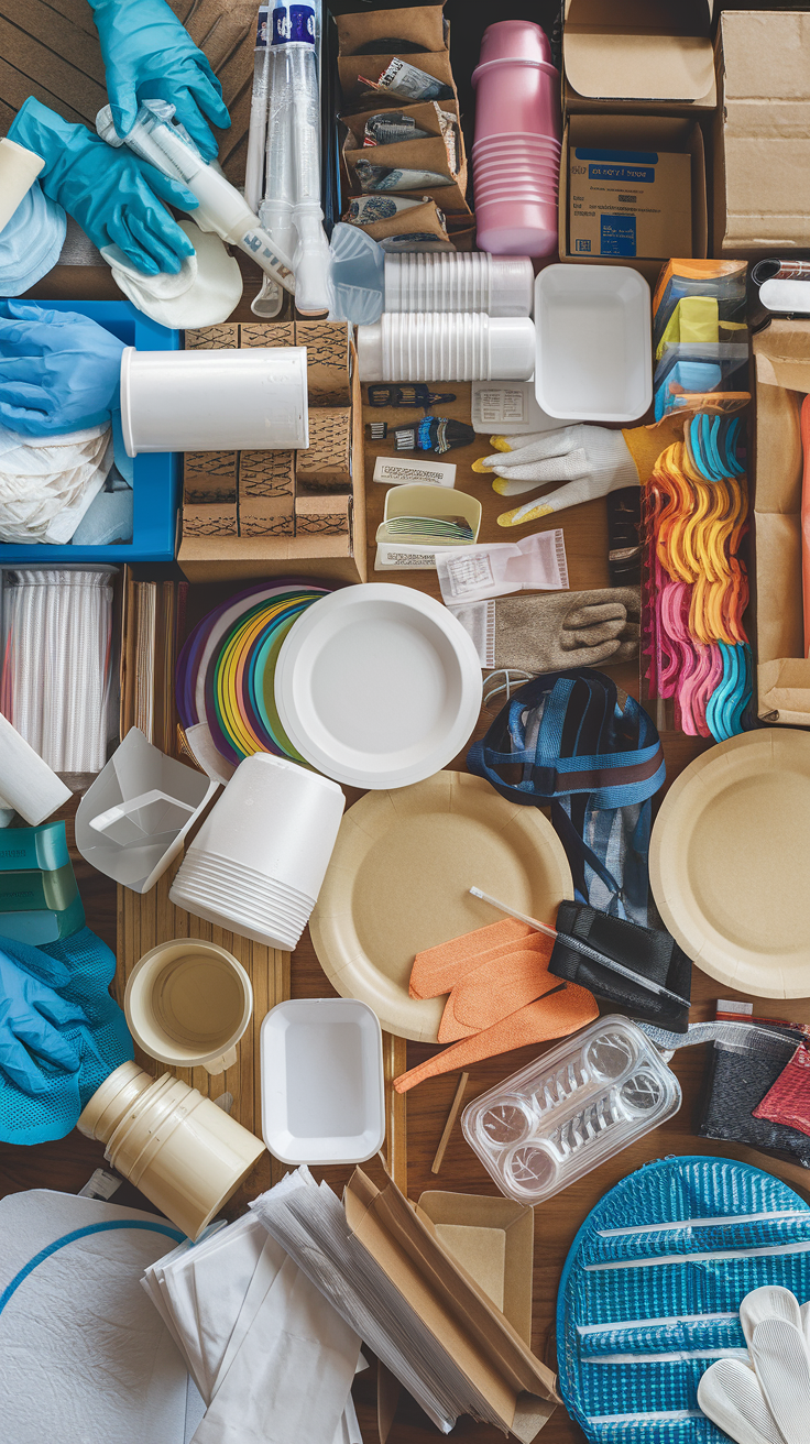 'Disposable Products (Medical, Surgical, Thermocol, Plastic, Paper, Domestic and General Products) - Use and Throw Items, Single Use Items, Disposable Take-Away Packaging, Disposable Items Manufacturing