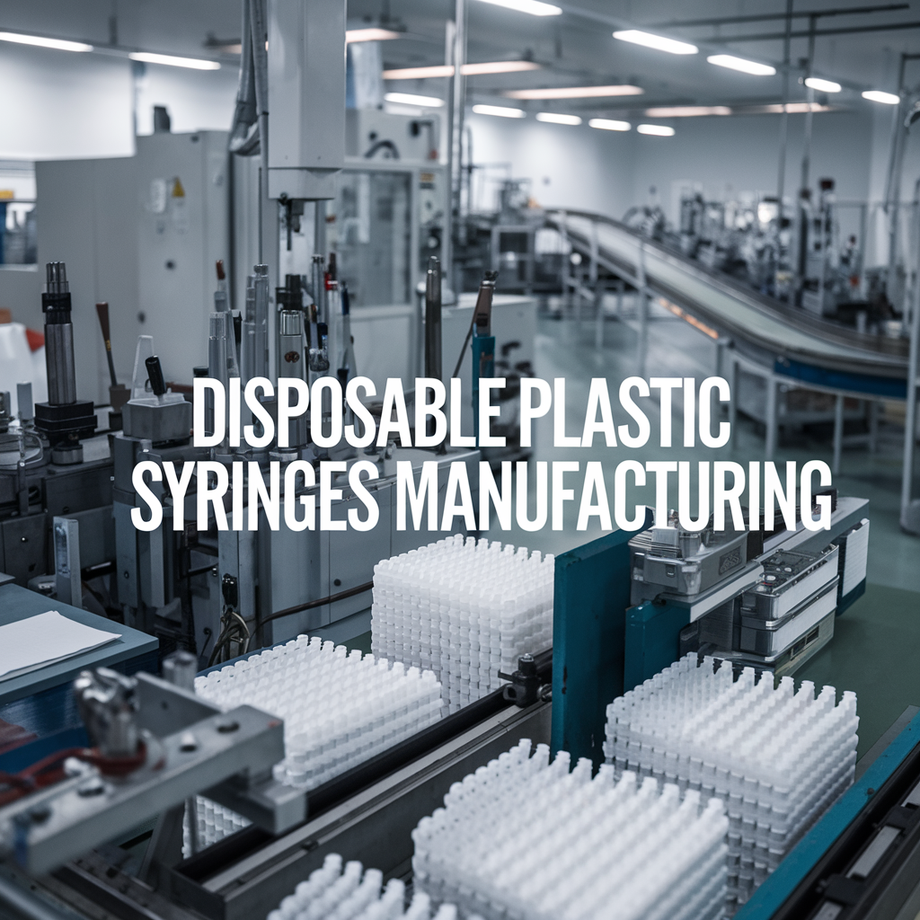 Disposable Plastic Syringes Manufacturing: A Lucrative Opportunity for Startups and Entrepreneurs