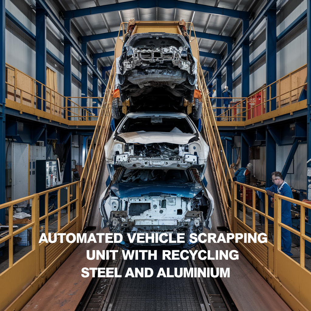 Automated Vehicle Scrapping Unit with Recycling of Steel and Aluminium: A Profitable Business Opportunity for Entrepreneurs