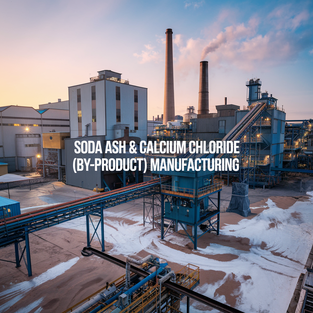 Soda Ash & Calcium Chloride (By-Product) Manufacturing: A Promising Business Venture for Startups