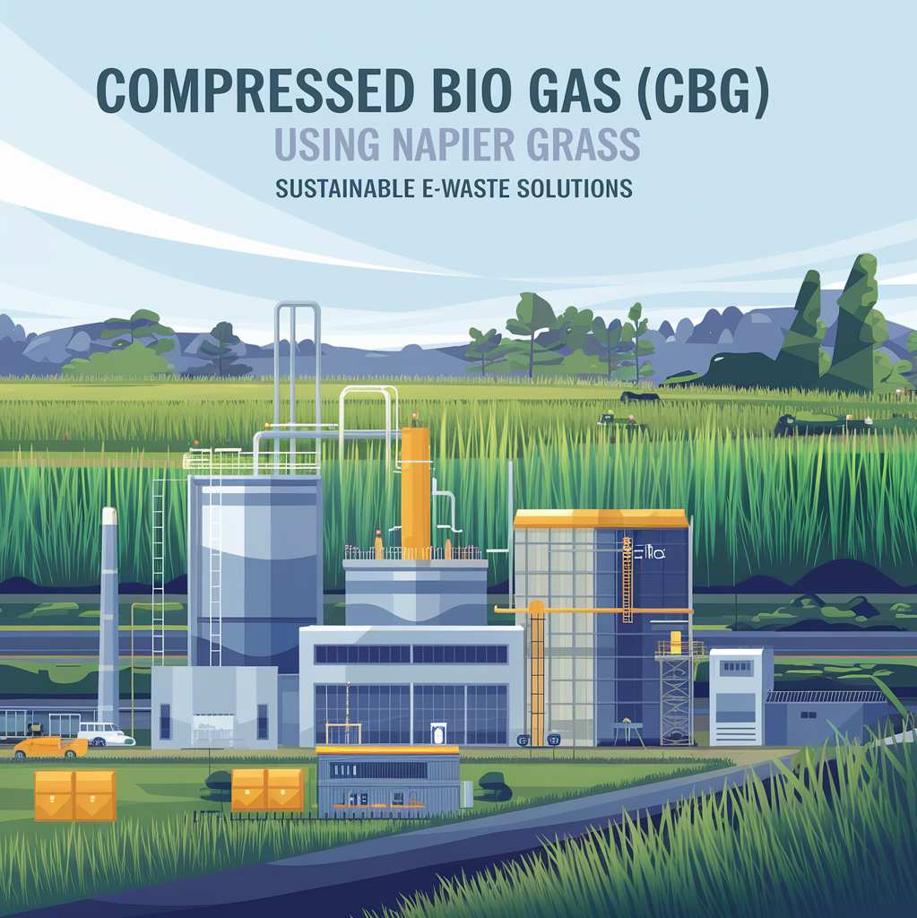 Compressed Bio Gas (CBG) using Napier Grass Manufacturing